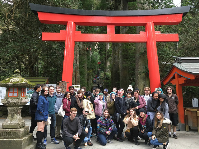 KCP Fall 2016 Students Visit Yamanashi
