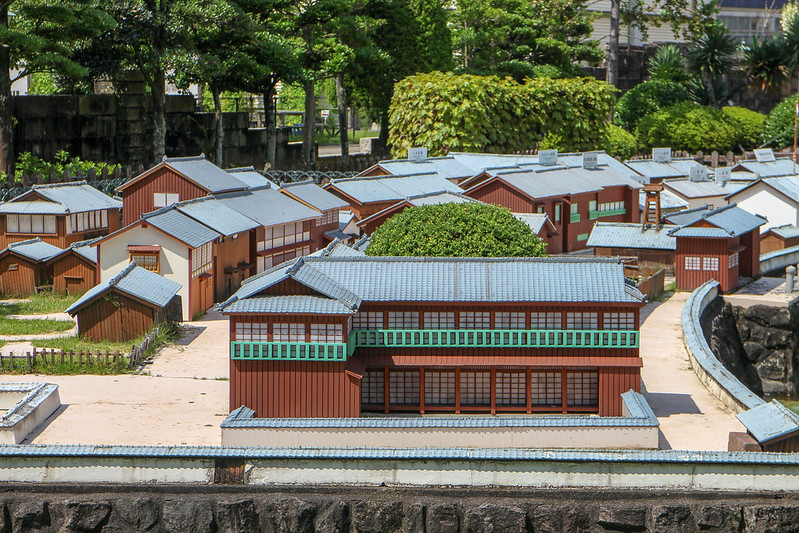 Miniature Dejima village